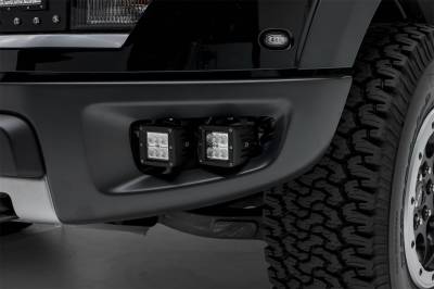 ZROADZ - ZROADZ Z325671 3" LED Light Bar Front Bumper Fog Bracket for 10-14 Ford F150