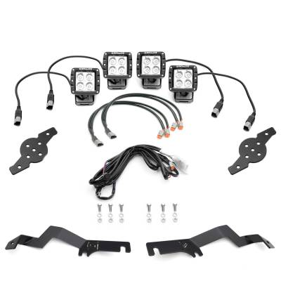 ZROADZ - ZROADZ Z365731-KIT4 Hood Hinge LED Kit for 15-17 Ford F150