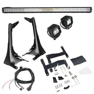 ZROADZ - ZROADZ Z374831-KIT2 50" LED Bar Double Row Roof for 18+ Gladiator & Wrangler JL