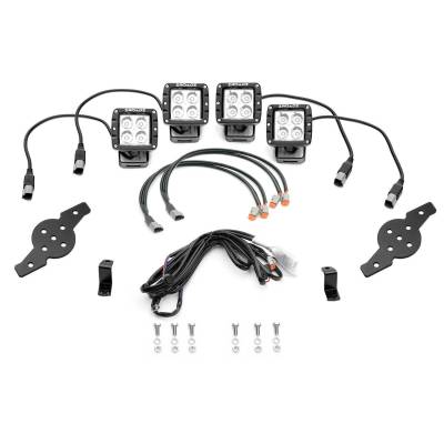 ZROADZ - ZROADZ Z365711-KIT4 Hood Hinge LED Kit for 18-23 Ford F150