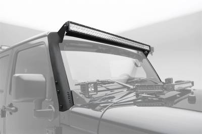 ZROADZ - ZROADZ Z374811 52" LED Light Bar Front Roof Bracket for 07-18 Jeep Wrangler JK