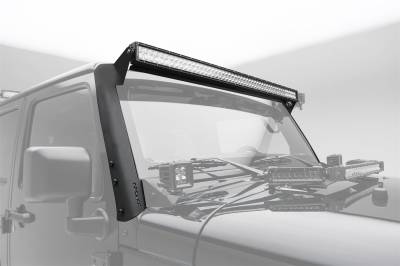 ZROADZ - ZROADZ Z374811-KIT-S 50" LED Light Bar Double Row Roof for 07-18 Wrangler JK