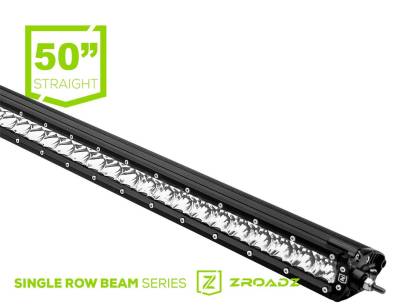 ZROADZ - ZROADZ Z30S1-50-P7EJ 50" LED Straight Single Row 200W Slim Light Bar
