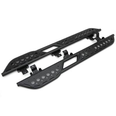 ZROADZ - ZROADZ Z745401 Rock Slider Side Steps for 21-25 Ford Bronco 4DR