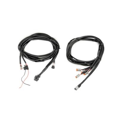 ZROADZ - ZROADZ Z834101 3" LED Pod Lights Overland Truck Bed Rack for 20-25 Gladiator JT