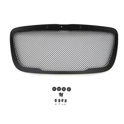 T-Rex Grilles - T-Rex Upper Class Series Woven Mesh Black Grille Insert 51433