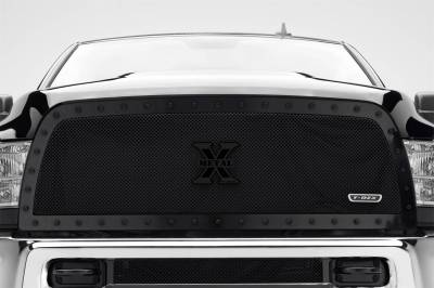 T-Rex Grilles - T-Rex Stealth X-Metal Series Woven Mesh Black Grille Insert 6714521-BR