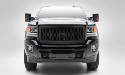T-Rex Grilles - T-Rex Stealth Laser x Series Punch Style Black Grille Insert 7712111-BR