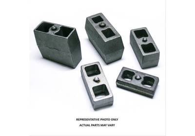 Superlift - Superlift Universal 5" Cast Iron Rear Lift Blocks, Flat 15/16" Pin-Pair; 058-2