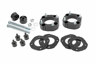 Rough Country Suspension Systems - Rough Country 2.5"-3" Suspension Leveling Kit, for 07-21 Tundra RWD; 871