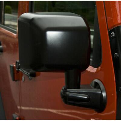 Rugged Ridge - Rugged Ridge 11002.12 Door Mirror Black Right Side for WRANGLER JK;