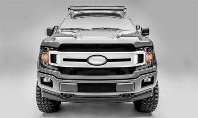 T-Rex Grilles - T-Rex Horizontal Bar Billet Aluminum Black Grille Insert 20571B