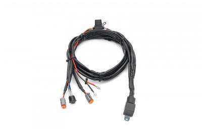 ZROADZ - ZROADZ Z390020D-A Universal 9' DT Series Wiring Harness 200 Watt or Below
