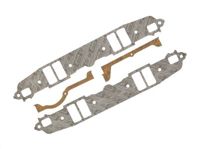 Mr Gasket - Mr. Gasket 307G Intake Gasket Port Dimensions W-1.17 in. x H-2.27 in.