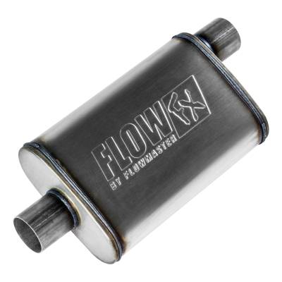 Flowmaster - Flowmaster FlowFX Series 2.5" Offset/Center Muffler-Stainless; 71226