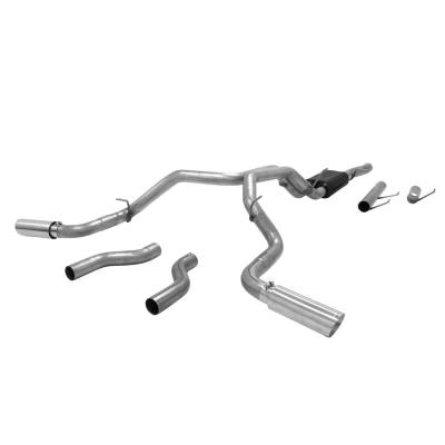 Flowmaster - Flowmaster 817709 American Thunder Cat-Back Exhaust System; Stainless