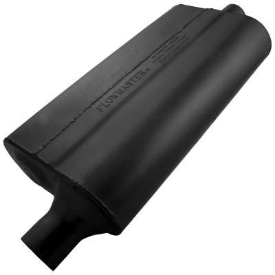 Flowmaster - Flowmaster 50 Series Delta Flow 2.0" Offset/Center Muffler-Aluminized; 942051