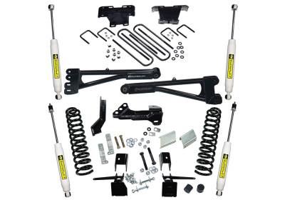 Superlift - Superlift 4" Suspension Lift Kit-SR Shocks, 17-21 Super Duty 4WD; K165