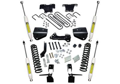 Superlift - Superlift 4" Suspension Lift Kit-SR Shocks, 17-21 Super Duty 4WD; K164