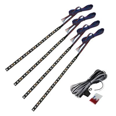Raptor Series - Raptor UNV-LED-LIGHT-KIT-RGB Universal 10" LED Light Strip Kit