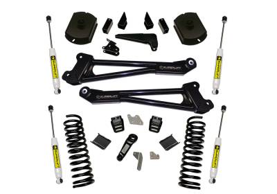 Superlift - Superlift 4" Suspension Lift Kit-SR Shocks, for 14-18 Ram 2500 4WD; K125