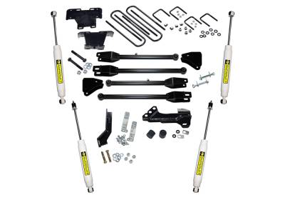 Superlift - Superlift 4" Suspension Lift Kit-SR Shocks, 17-21 Super Duty 4WD; K166