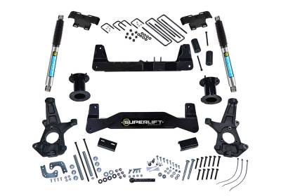 Superlift - Superlift 6.5" Suspension Lift Kit-Bilstein Shocks, Silverado/Sierra RWD; K181B