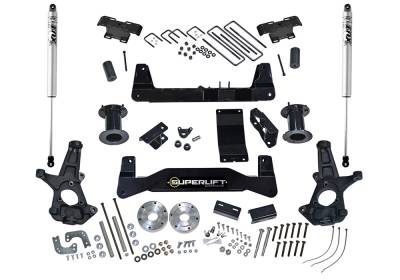 Superlift - Superlift 6.5" Suspension Lift Kit-Fox Shocks, Silverado/Sierra 1500 4WD; K161F