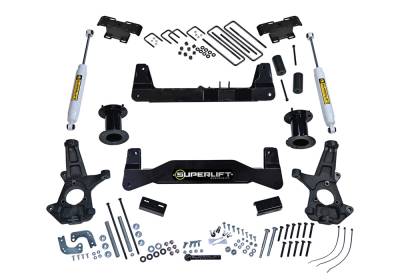 Superlift - Superlift 6.5" Suspension Lift Kit-SR Shocks, Silverado/Sierra 1500 RWD; K181