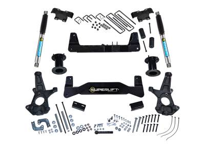 Superlift - Superlift 6.5" Suspension Lift Kit-Bilstein Shocks, Silverado/Sierra RWD; K180B