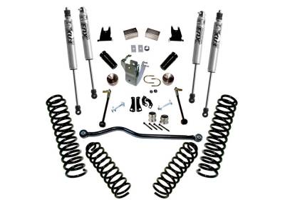 Superlift - Superlift 4" Suspension Lift Kit-Fox Shocks , for 07-18 Jeep JK 4WD 4dr; K928F