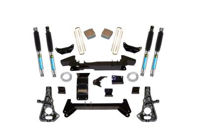 Superlift - Superlift 6" Suspension Lift Kit-Bilstein Shocks , Silverado/Sierra 4WD; K861B