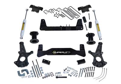 Superlift - Superlift 6.5" Suspension Lift Kit-SR Shocks, Silverado/Sierra 1500 RWD; K180