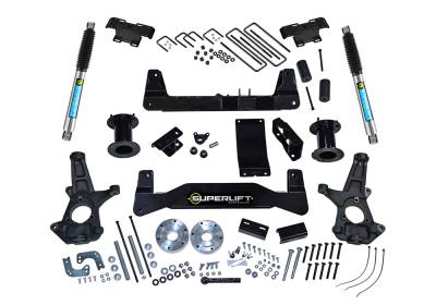 Superlift - Superlift 6.5" Suspension Lift Kit-Bilstein Shocks , Silverado/Sierra 4WD; K162B