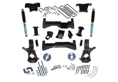 Superlift - Superlift 8" Suspension Lift Kit-Bilstein Shocks, Silverado/Sierra RWD; K897B