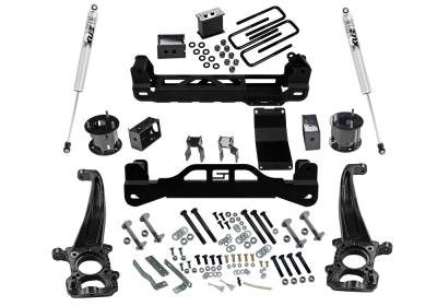 Superlift - Superlift 4.5" Suspension Lift Kit-Fox Shocks, 15-20 Ford F-150 4WD; K126F