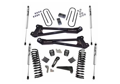 Superlift - Superlift 4" Suspension Lift Kit-Fox Shocks, for 13-18 Ram 3500 4WD; K144F