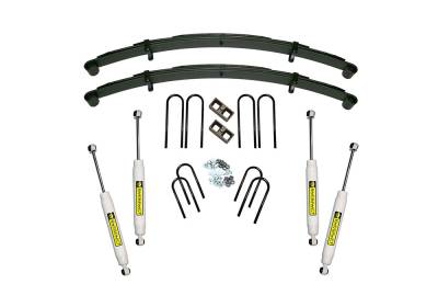 Superlift - Superlift 4" Suspension Lift Kit-SR Shocks, 73-87 GM 2500 Pickup 4WD; K436