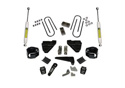 Superlift - Superlift 4" Suspension Lift Kit-SR Shocks, for 13-18 Ram 3500 4WD; K145