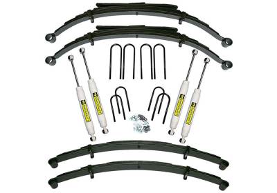 Superlift - Superlift 4" Suspension Lift Kit-SR Shocks, 73-91 GM 2500 Truck/SUV 4WD; K438