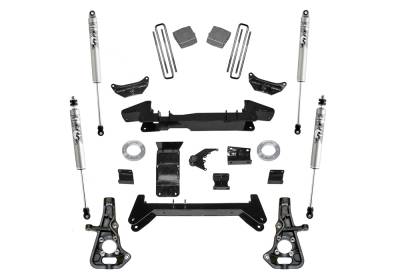 Superlift - Superlift 6" Suspension Lift Kit-Fox Shocks , Silverado/Sierra HD 4WD; K860F