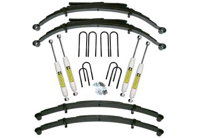 Superlift - Superlift 4" Suspension Lift Kit-SR Shocks, 73-91 GM 1500 Truck/SUV 4WD; K419