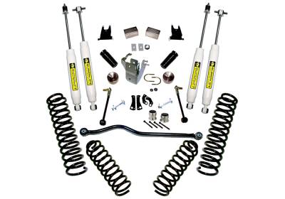 Superlift - Superlift 4" Suspension Lift Kit-SR Shocks , for 07-18 Wrangler JK 2dr; K927