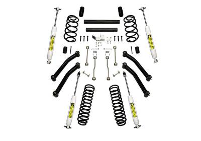 Superlift - Superlift 4" Suspension Lift Kit-SR Shocks , for 97-02 Jeep TJ 4WD; K842