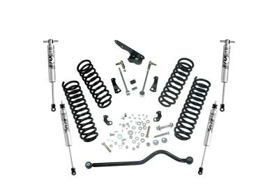 Superlift - Superlift 4" Suspension Lift Kit-Fox Shocks , for 07-18 Wrangler JK 4dr; K941F