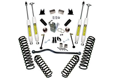 Superlift - Superlift 4" Suspension Lift Kit-SR Shocks , for 07-18 Wrangler JK 4dr; K928