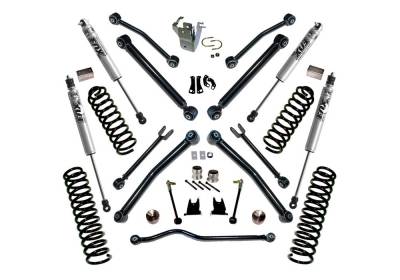 Superlift - Superlift 4" Suspension Lift Kit-Fox Shocks , for 07-18 Jeep JK 4WD 2dr; K996F