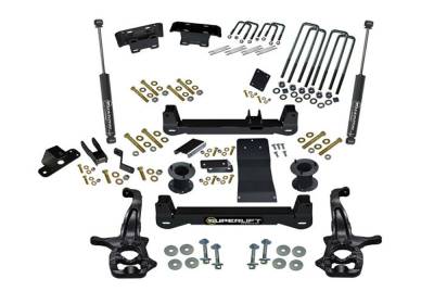 Superlift - Superlift 4" Suspension Lift Kit-SL Shocks, 19-22 Silverado/Sierra TB/AT4; K299