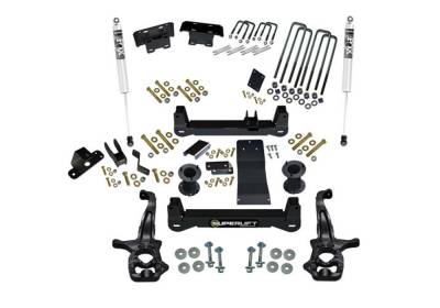 Superlift - Superlift 6" Suspension Lift Kit-Fox Shocks, 19-22 Silverado/Sierra; K299F