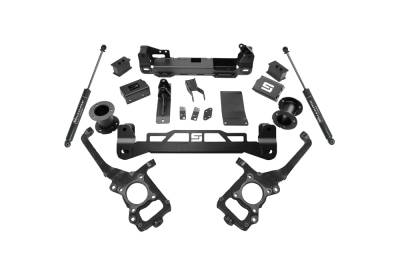 Superlift - Superlift 6" Suspension Lift Kit-SL Shocks, 21-22 F-150 4WD; K130